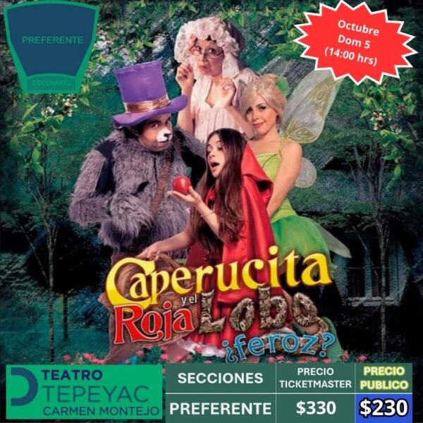 Caperucita Roja y el Lobo ¿feroz?