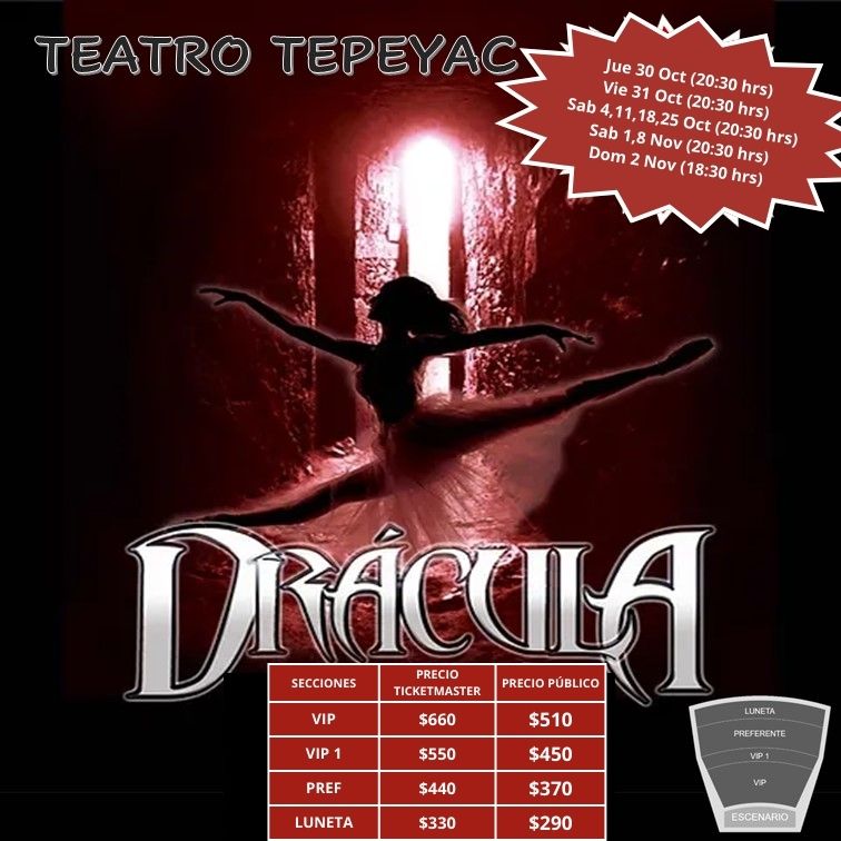 Drácula, Ballet de Terror