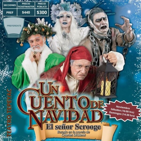 Un Cuento de Navidad, el señor Scrooge