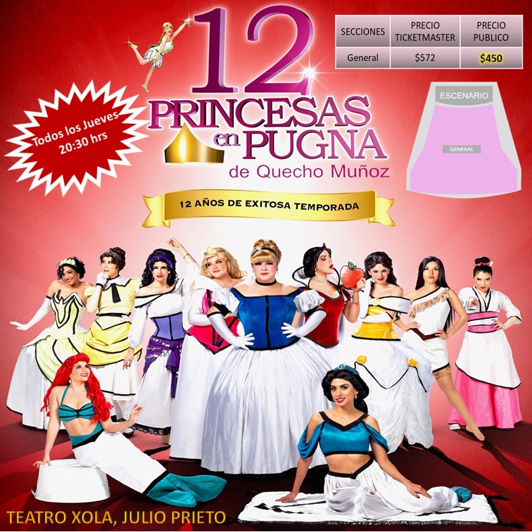 12 Princesas en Pugna