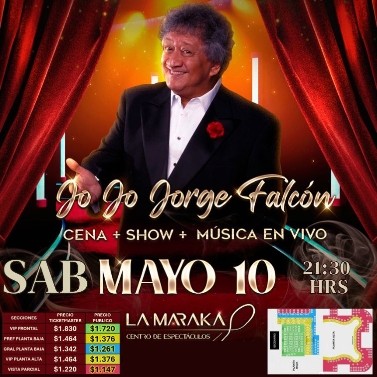 Jorge Falcón "Cena + Show"