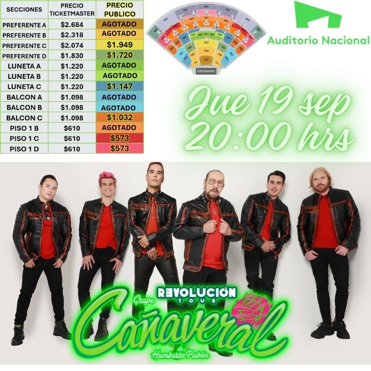 Grupo Cañaveral de Humberto Pabón en Concierto