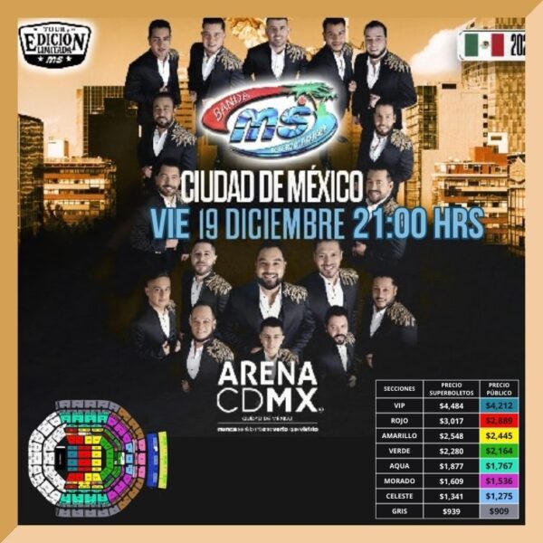 BANDA MS EDICION LIMITADA TOUR 2025