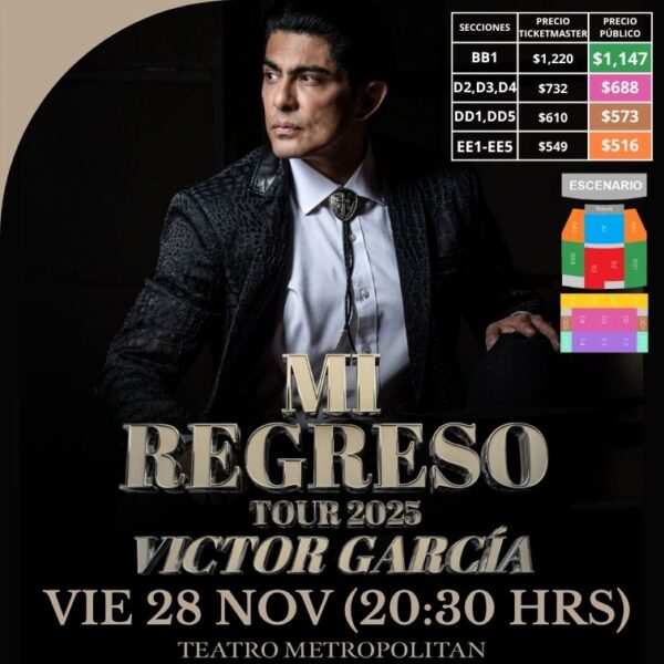 Victor Garcia Mi Regreso Tour
