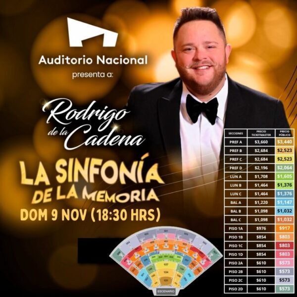 La Sinfonía de la Memoria, Rodrigo de la Cadena Sinfónico