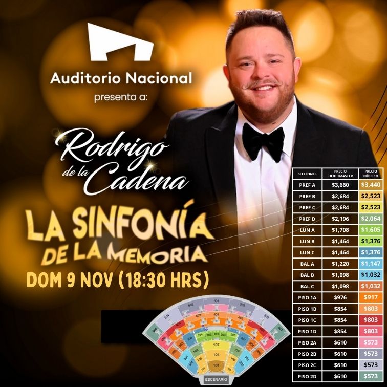 La Sinfonía de la Memoria, Rodrigo de la Cadena Sinfónico