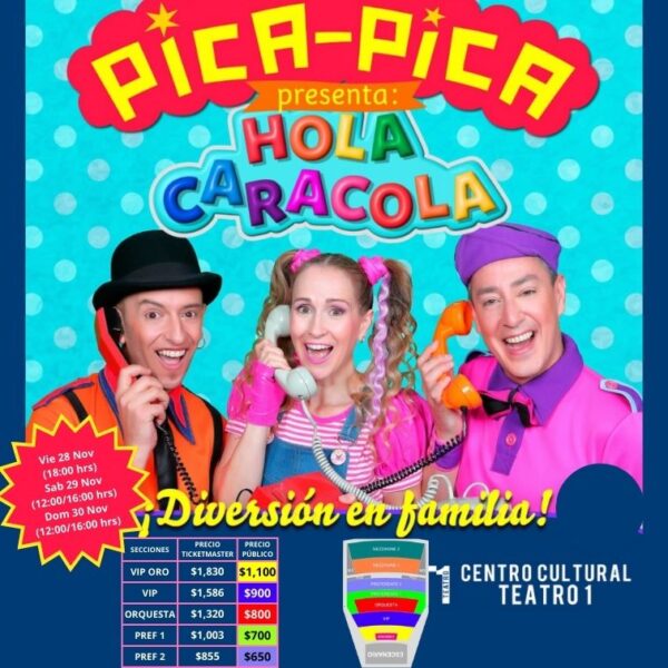 Pica Pica: ¡Hola Caracola!