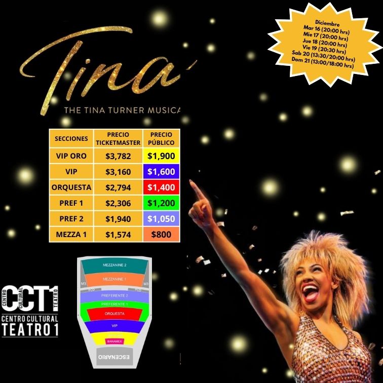 TINA - The Tina Turner Musical  Más
